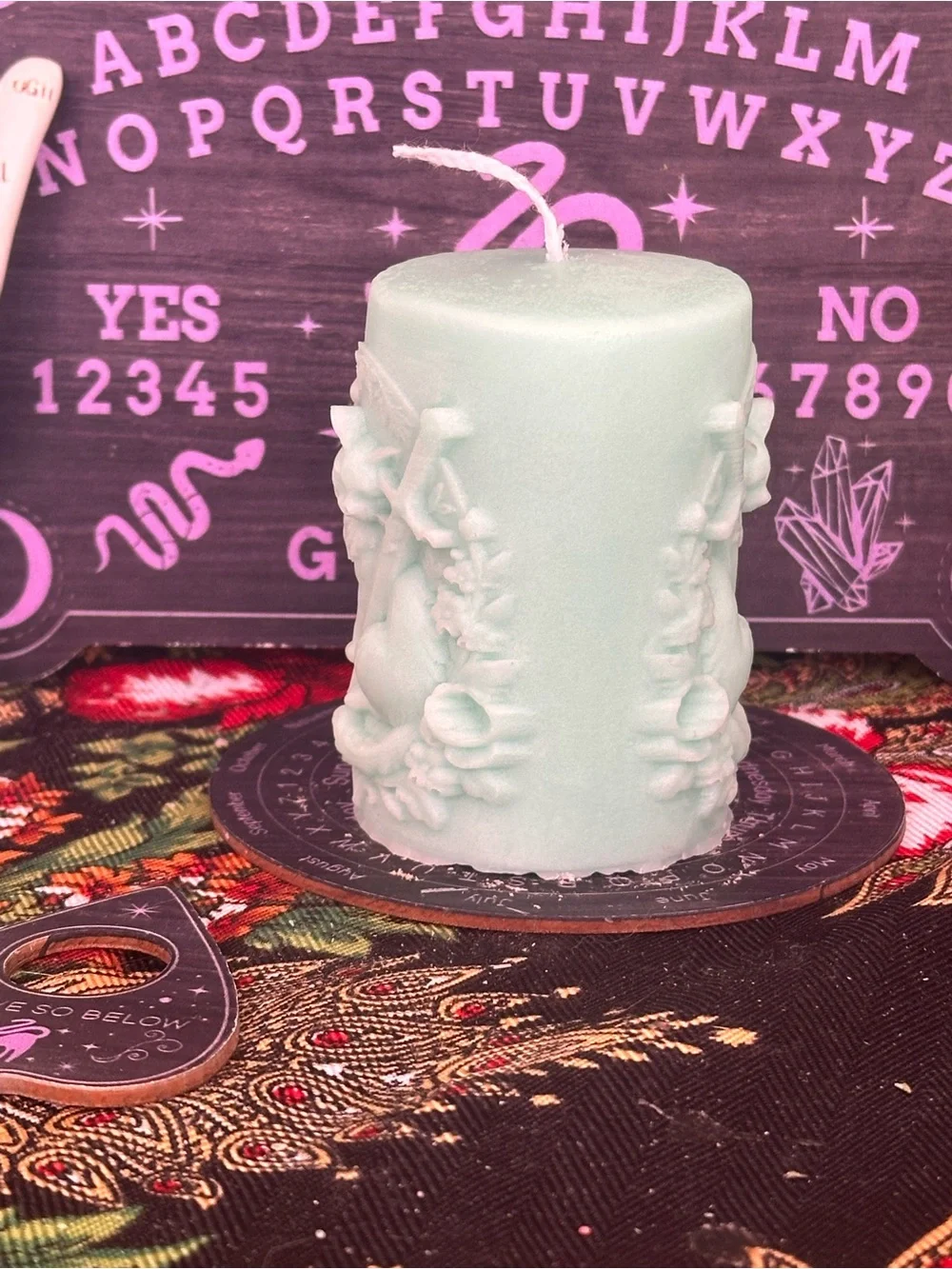 Guardian’s Blade Cat Pillar Candle